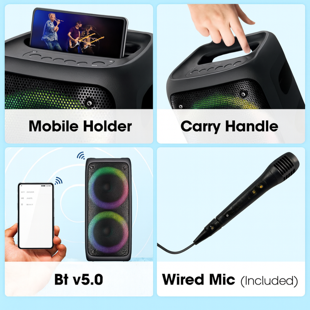 Portable Speaker with mic